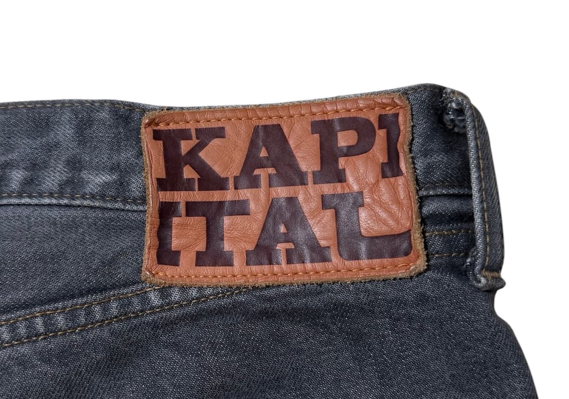 캐피탈 14OZ 5P 몽키 시스코 사시코 데님 팬츠 상품이미지4