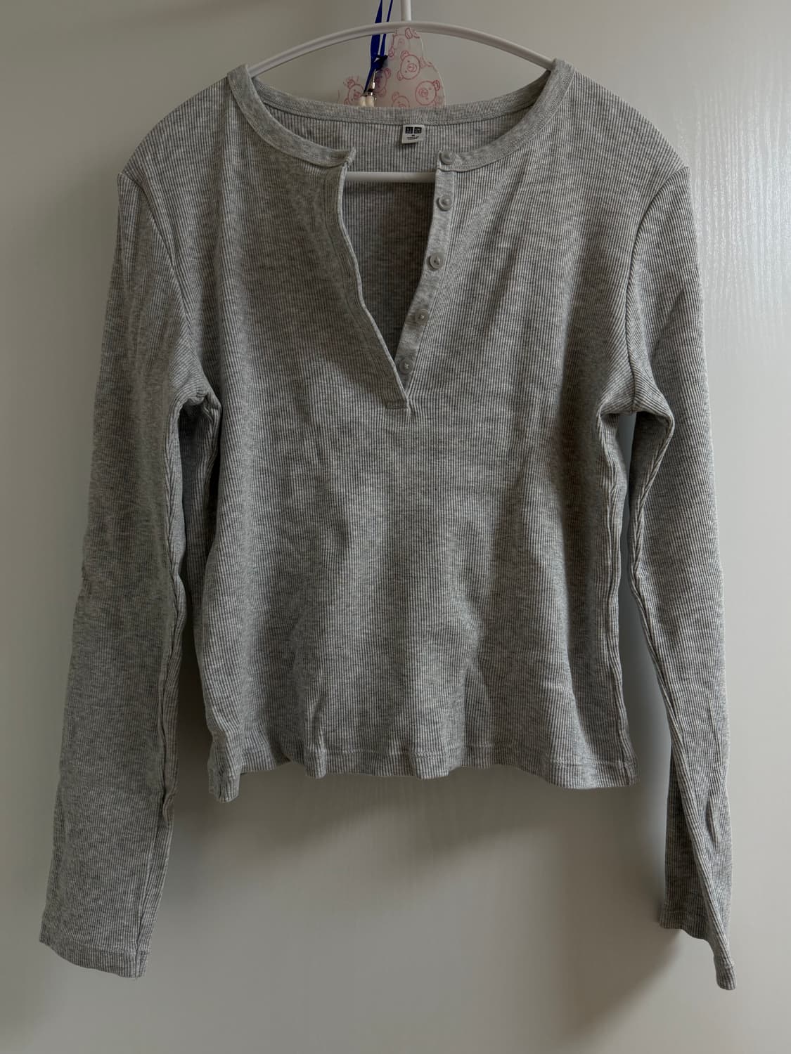 유니클로 립헨리넥T(긴팔)  상품이미지1