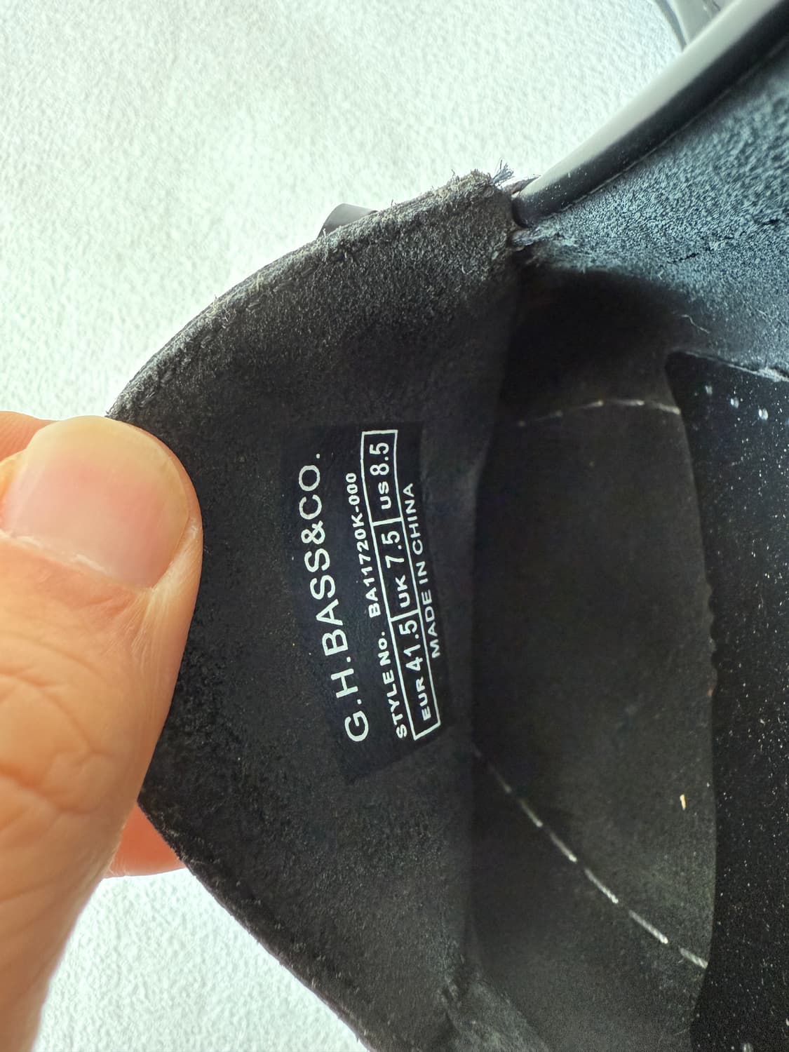 [UK7.5]G.H.BASS&CO 레더 테슬 로퍼 상품이미지10