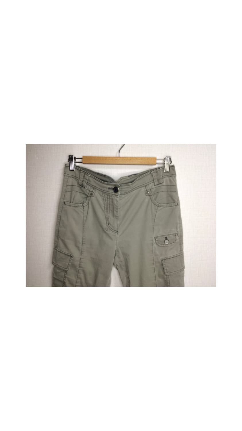 빈티지 연카키 카고 팬츠 상품이미지2