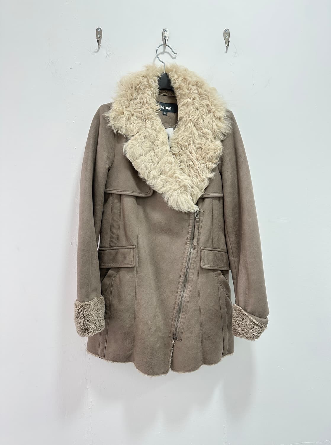 Vintage shearling fur suede mustang  상품이미지2