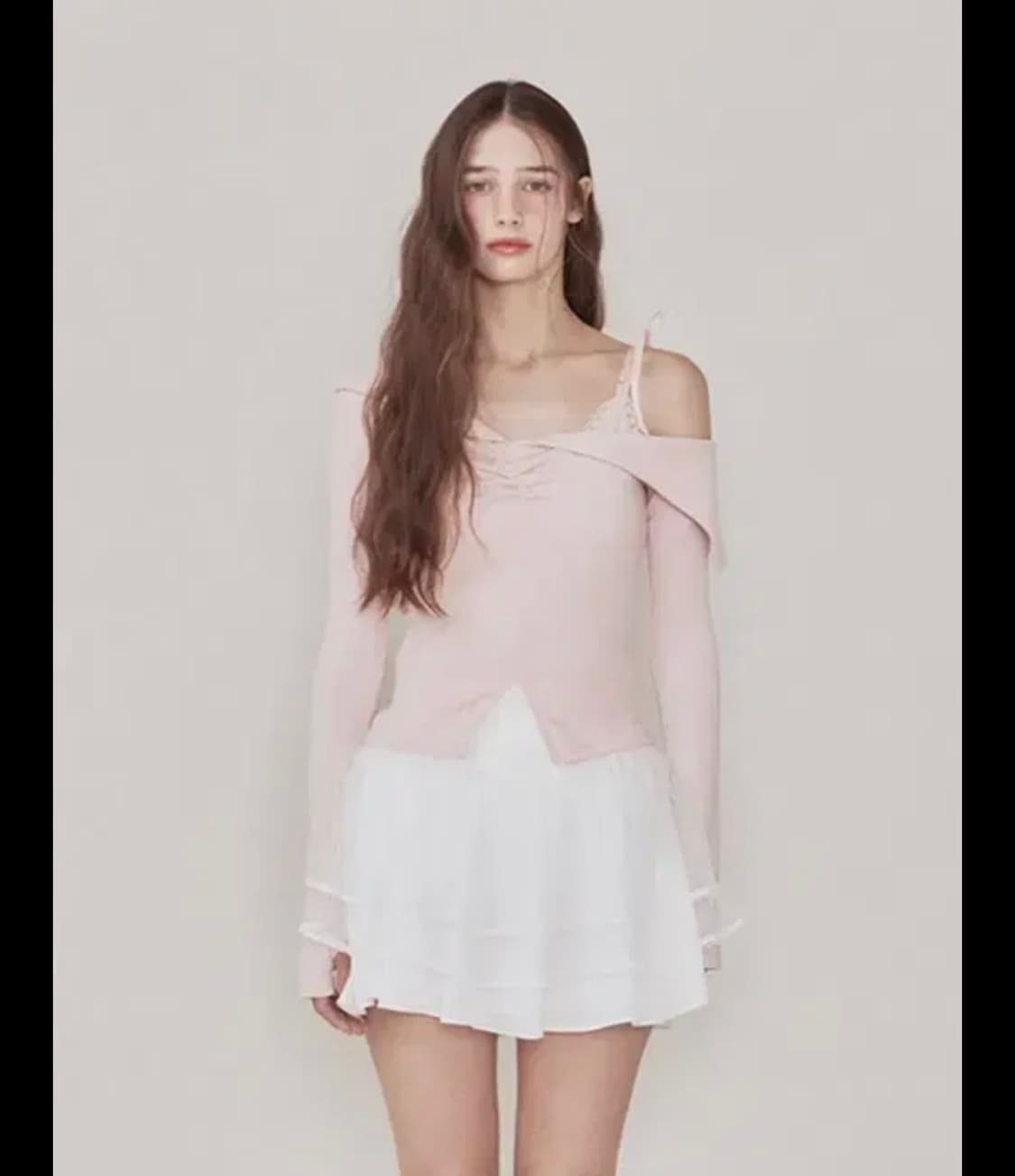 낫유어로로즈 버니탑 핑크 상품이미지1