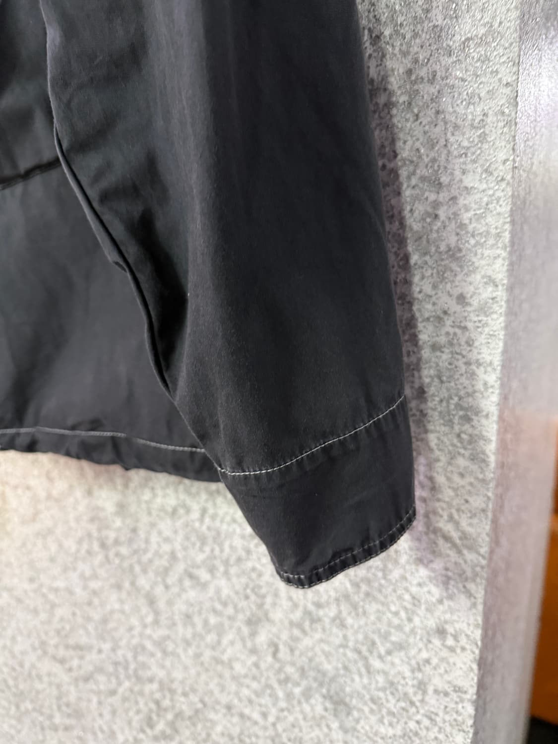 디스이즈네버댓 반집업 아노락 자켓 블랙 B4704 상품이미지4