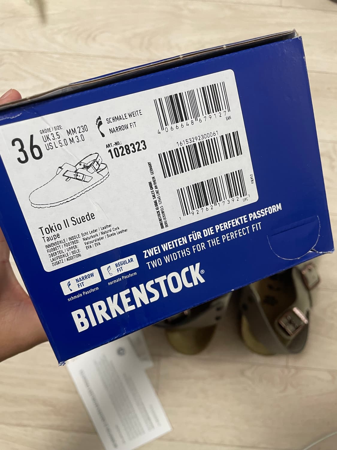 (새상품) 버켄스탁 토키오 타우페 36 상품이미지3