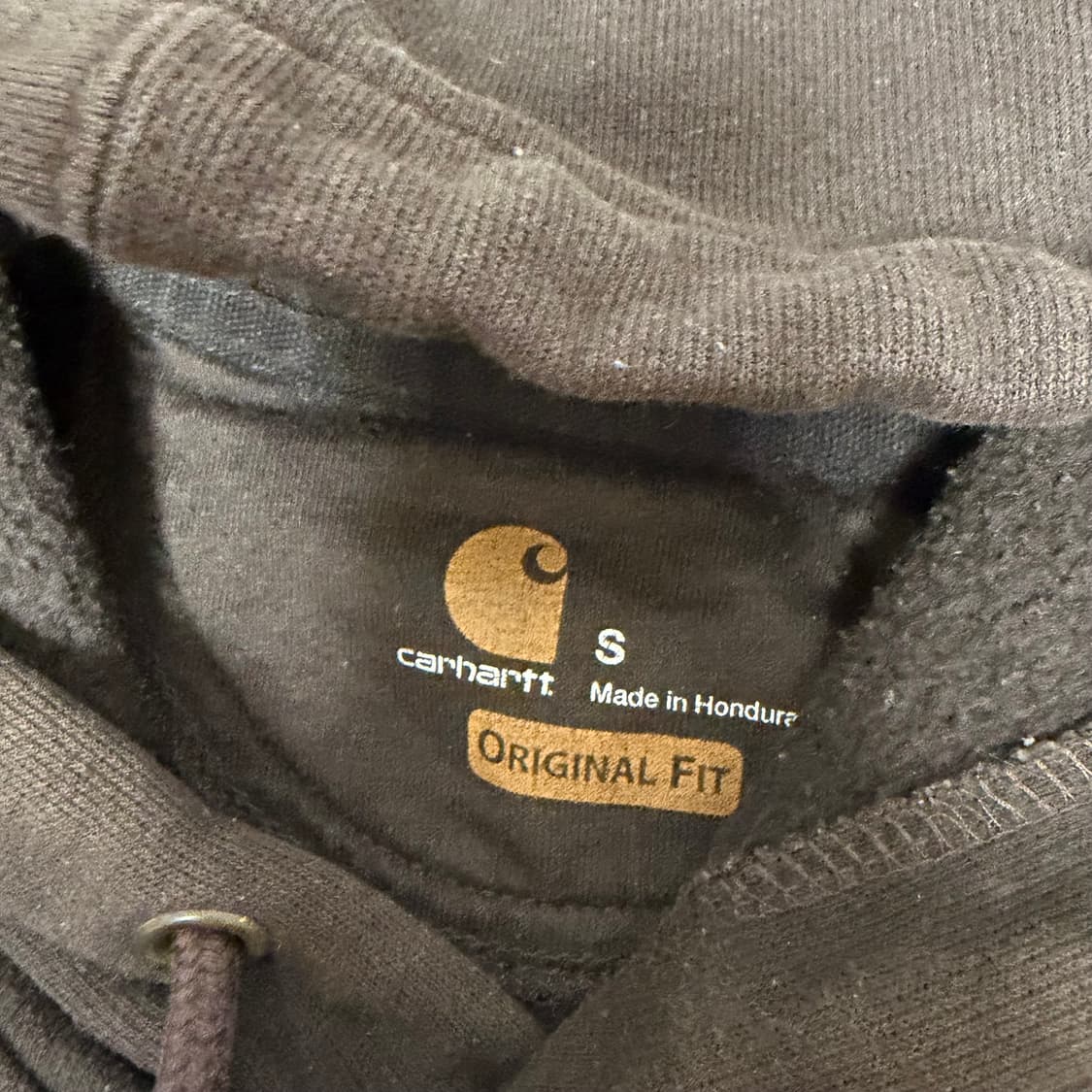 처분) 칼하트 빈티지 딥 브라운 초코 후드티 판매합니다 가격제안 받음 상품이미지5