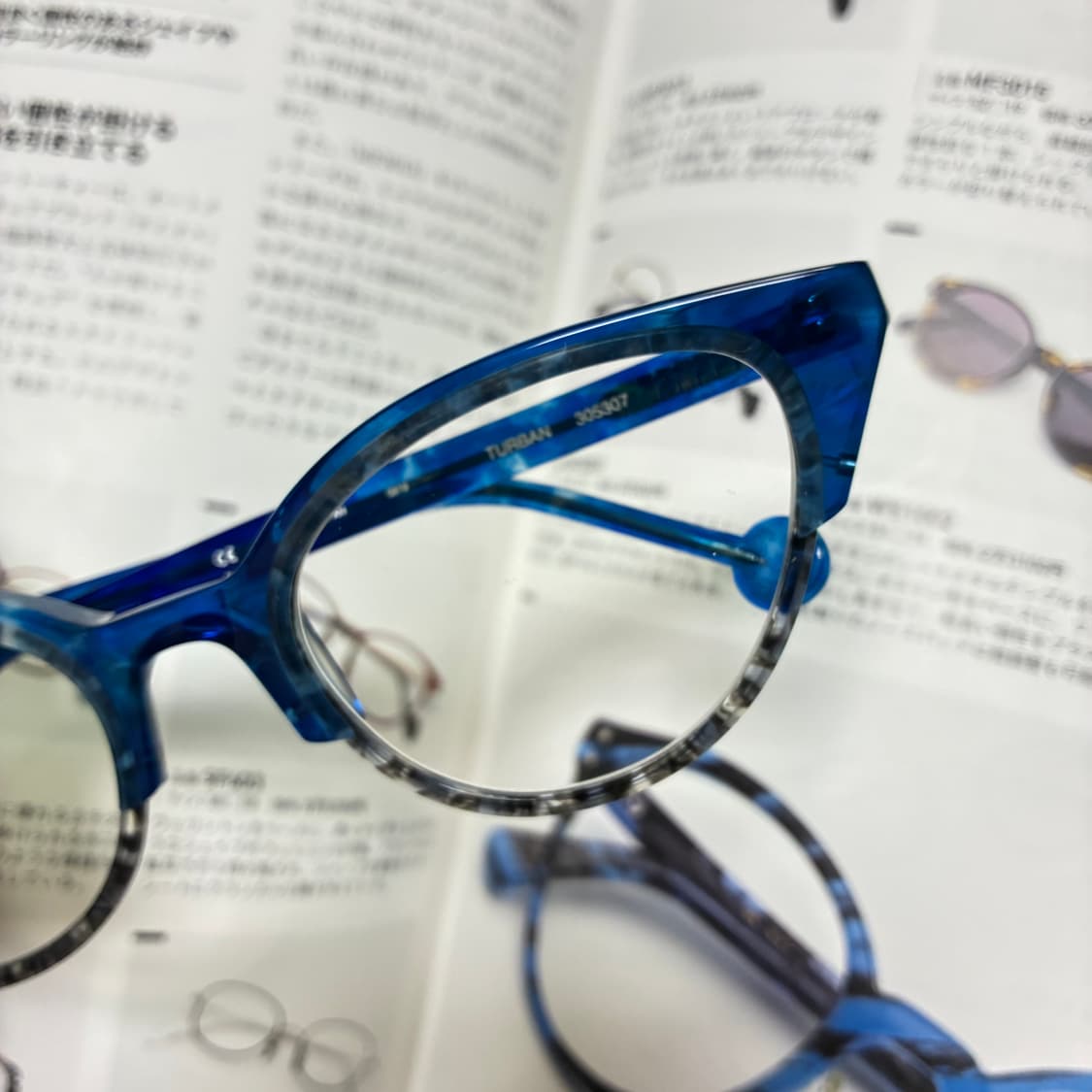 l.a. EYEWORKS 엘에이 아이웍스 캣아이 안경 상품이미지2