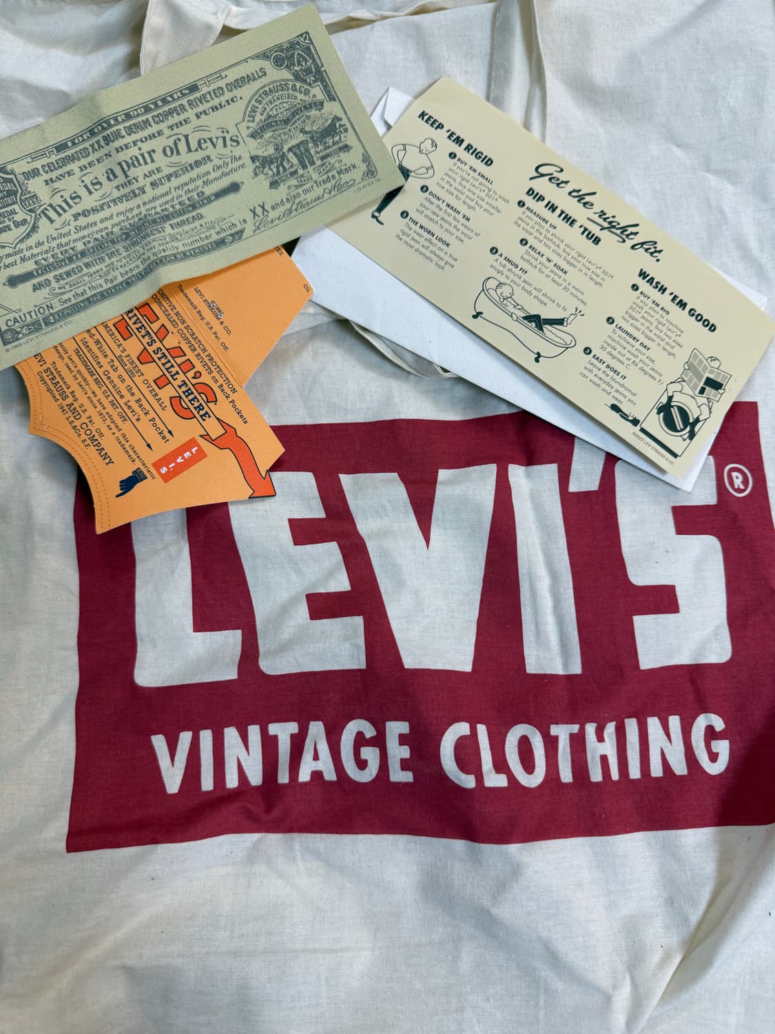 리바이스 LVC 1947 501 진 리지드 상품이미지3