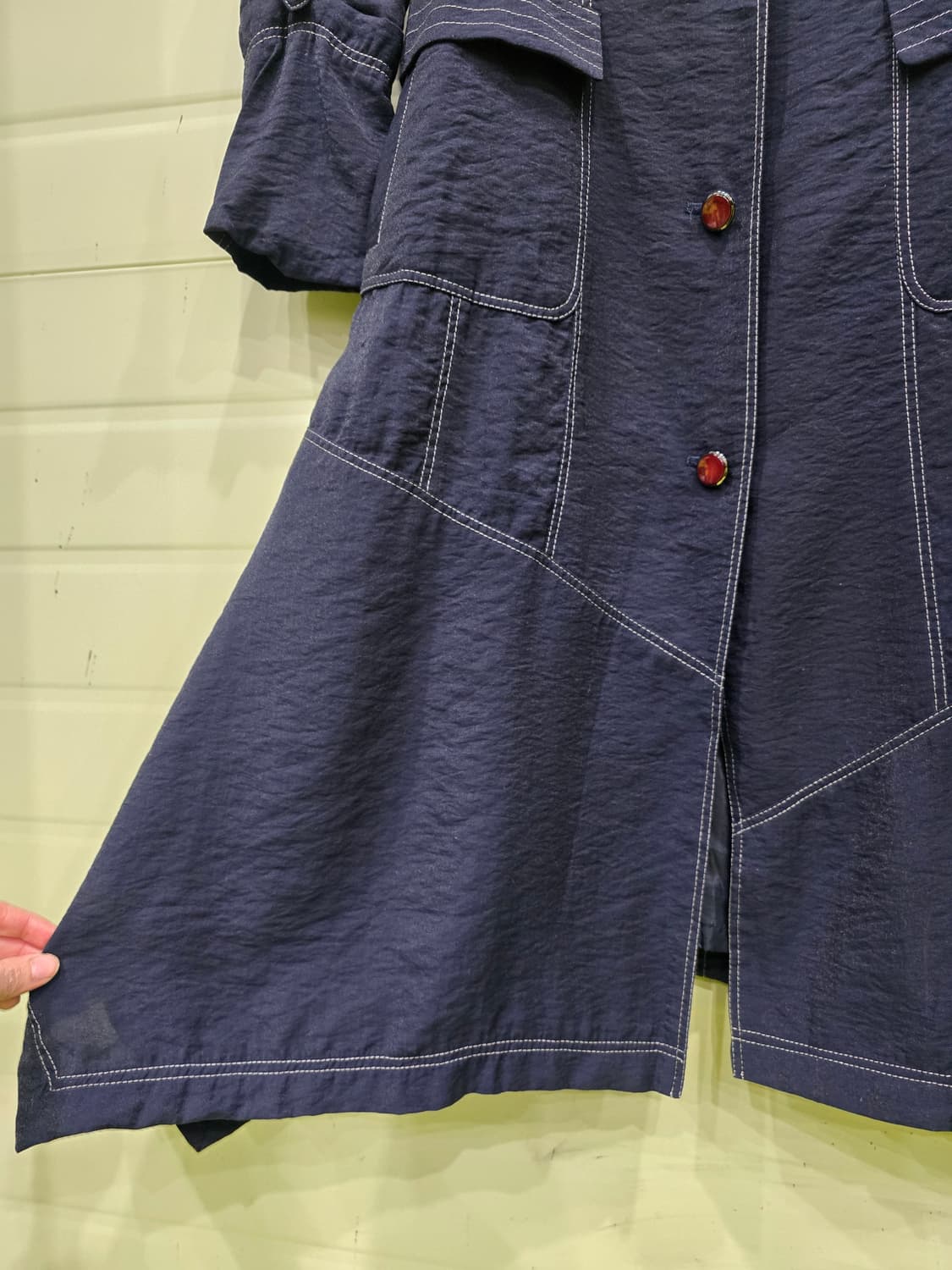 JUBIDE 네이비 롱 원피스 상품이미지5