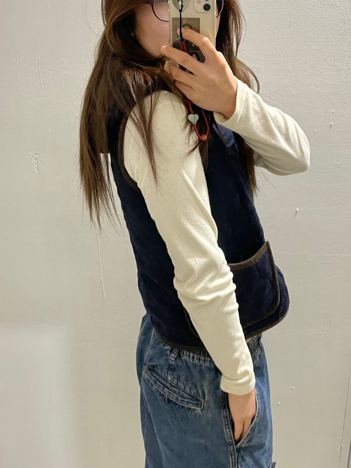 빔즈 보이 퀼팅 후드 베스트 상품이미지2