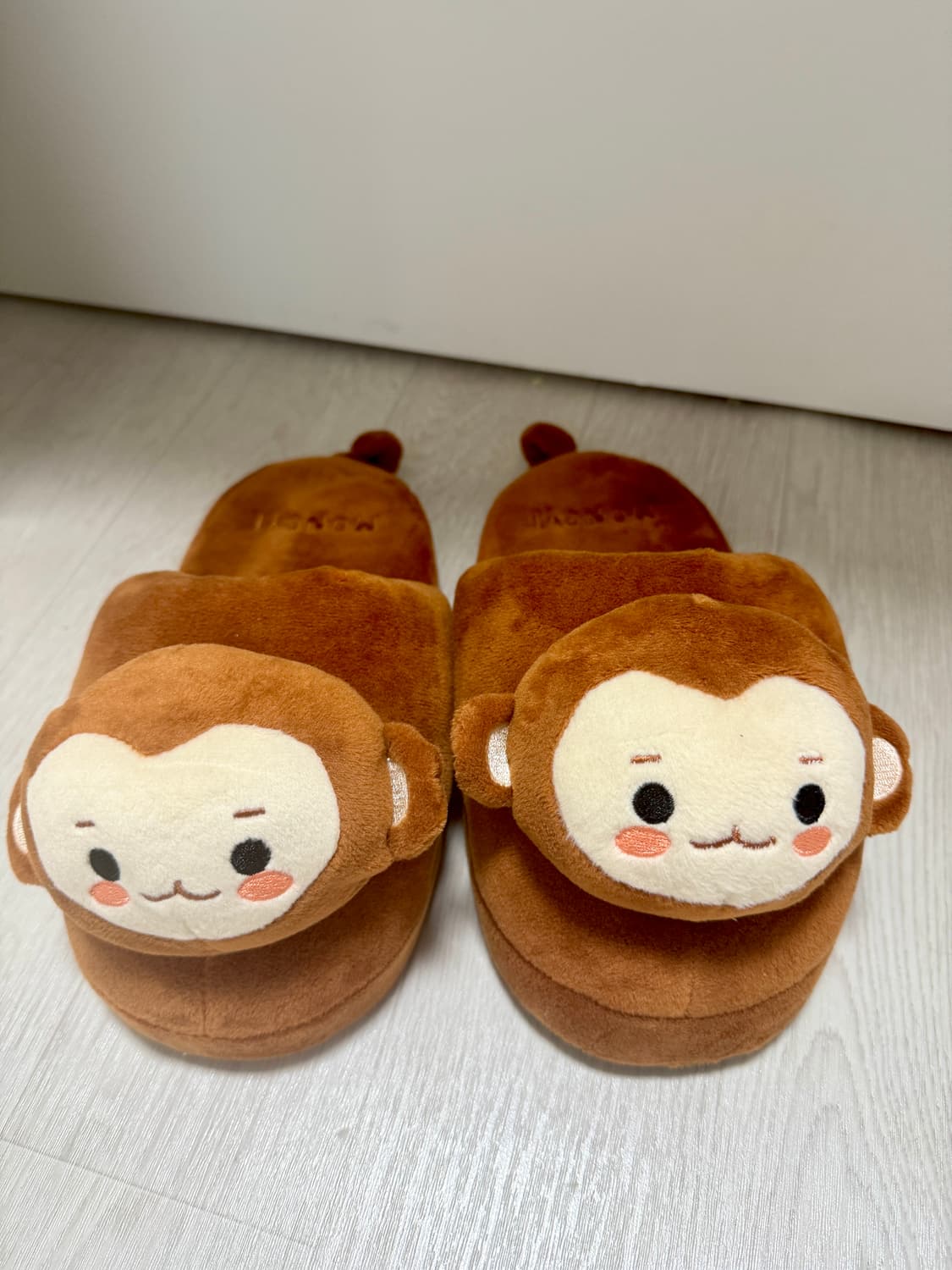 (고전) 애니팡 몽이 원숭이 실내화 거실화 슬리퍼 상품이미지1