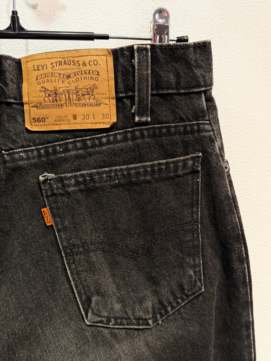 90's Levi's 560 Orange(30,Made In U.S.A) 상품이미지2