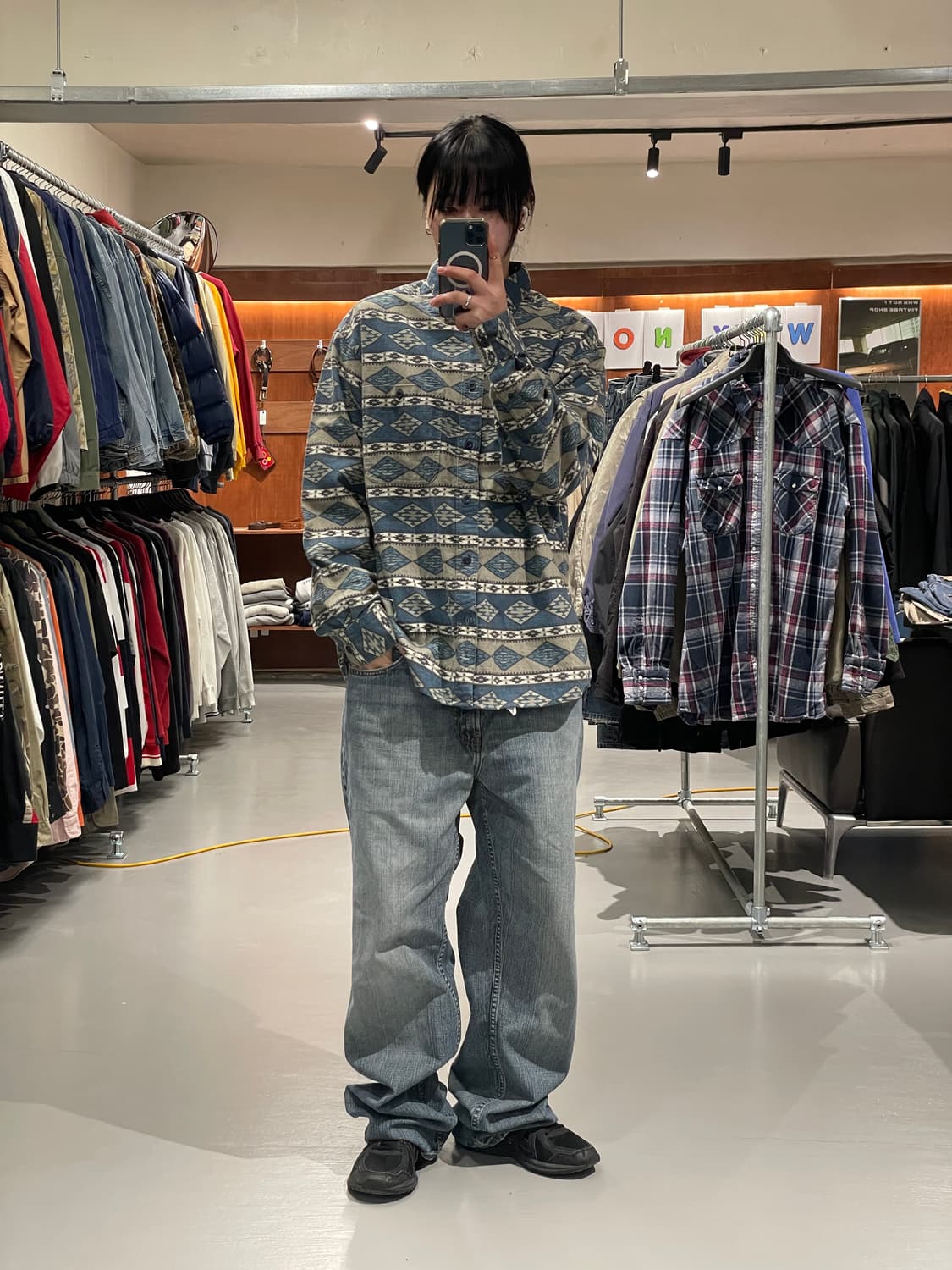 Cabelas 나바호 아즈텍 패턴 셔츠 상품이미지2