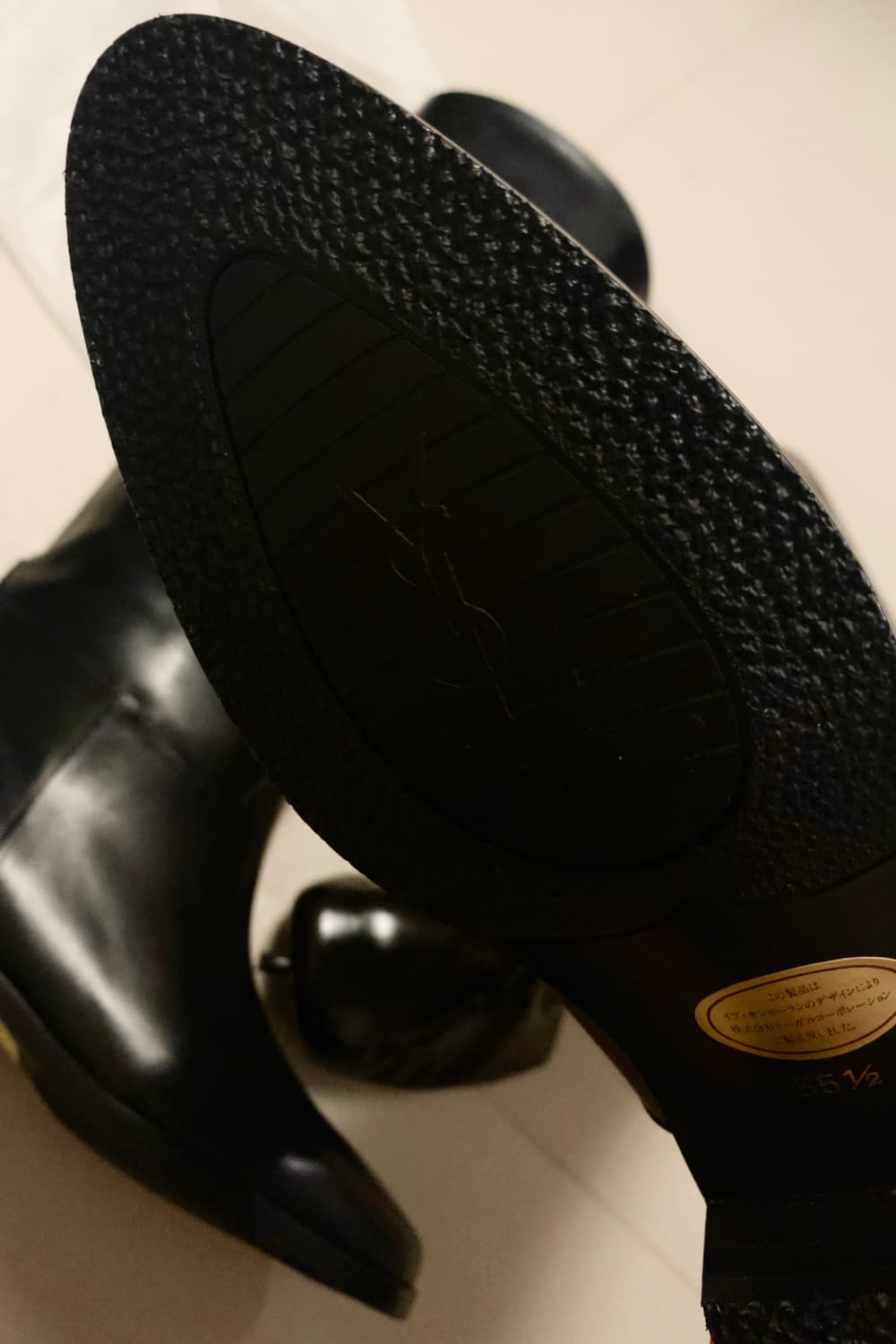 YSL 빈티지 블랙 롱부츠 상품이미지7