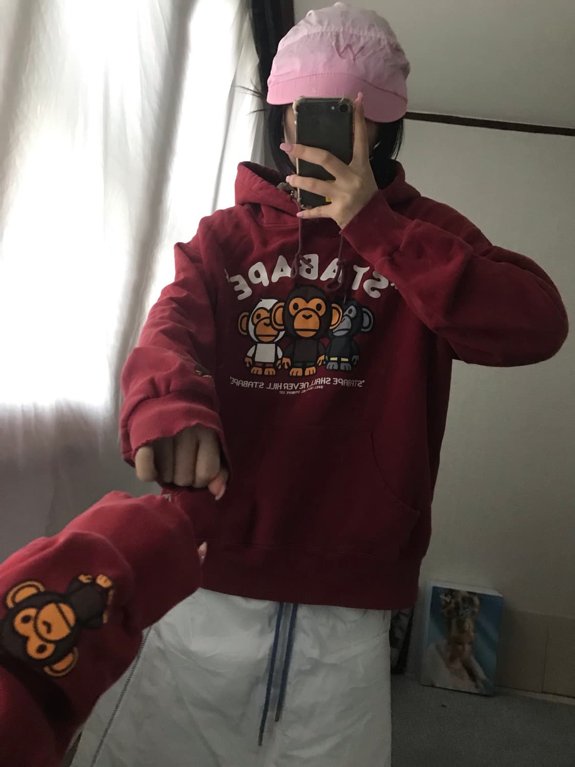 베이프스타 마일로 후드티 상품이미지1