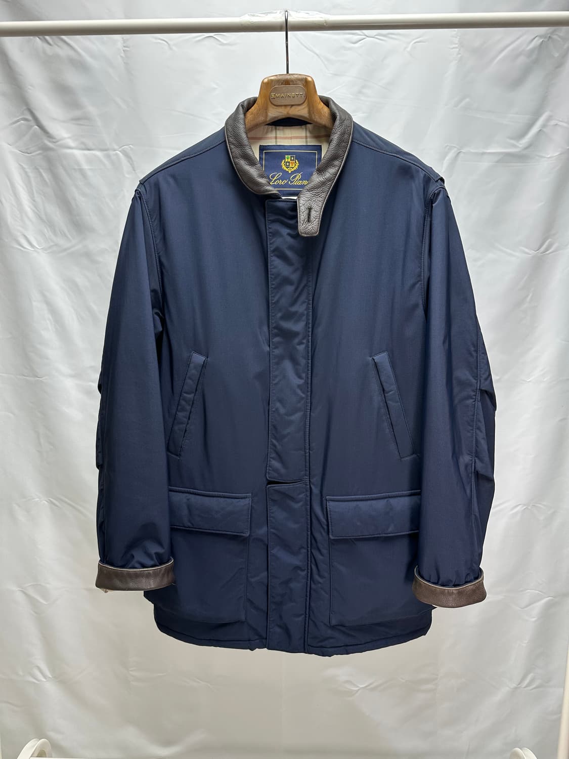 로로피아나 버라지 스톰시스템 하프코트 자켓 XL(105~110) 판매 상품이미지2