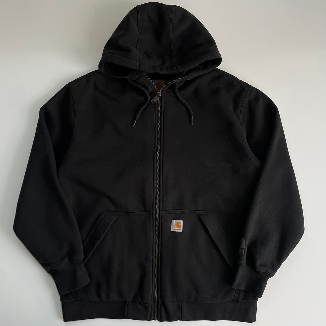 Carhartt 칼하트 블랙 미드웨이트 레인디펜더 써멀 자켓 상품이미지2