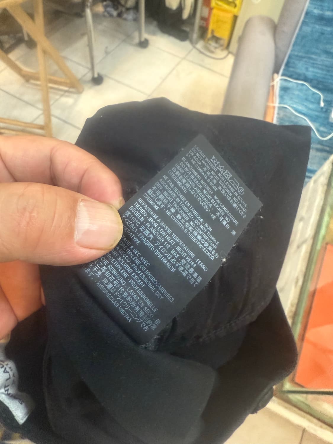 30 정품 생로랑 코튼바지 팝니다 상품이미지5