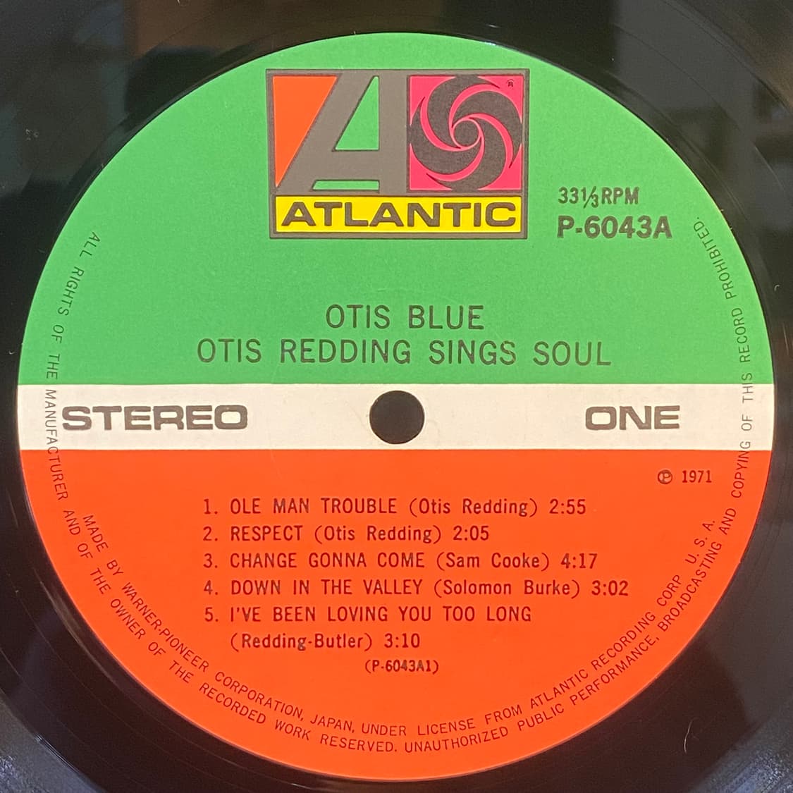 (중고LP-소울) Otis Redding -Otis Blue 상품이미지4