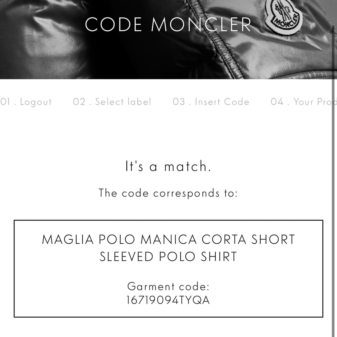 🫶🏻 몽클레어 Black 카라 반팔티  상품이미지7