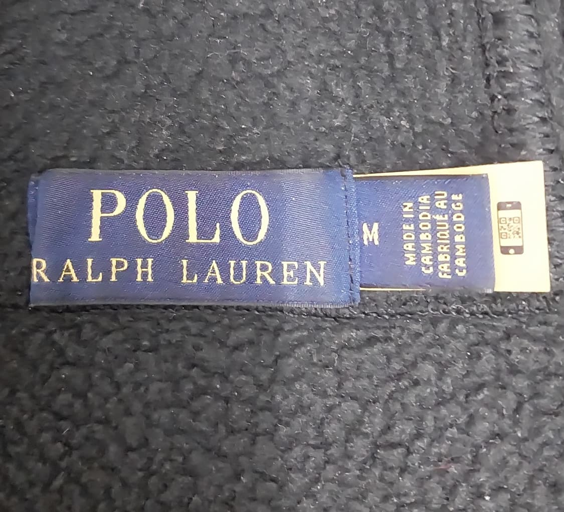 폴로 랄프로렌 플리스 후드 집업 M 상품이미지3