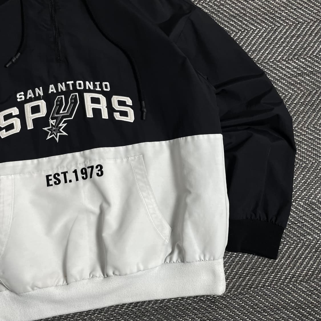NBA 샌안토니오 스퍼스 빅로고 아노락 웜업o 2819 상품이미지2
