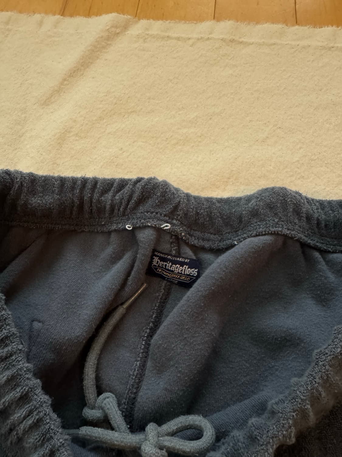 헤리티지플로스 네이비 조거팬츠 판매합니다. 상품이미지4