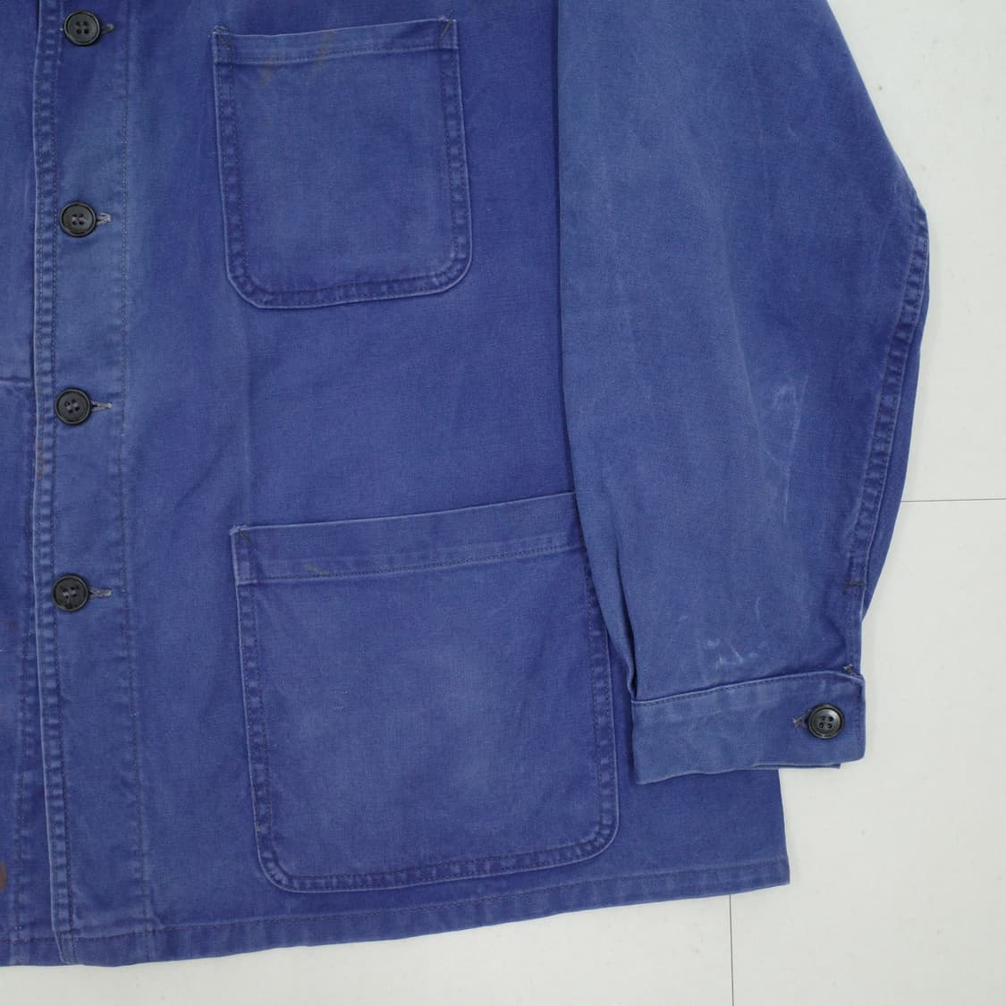 60년대 프렌치 클럽칼라 레일로드 초어 워크 자켓  상품이미지3