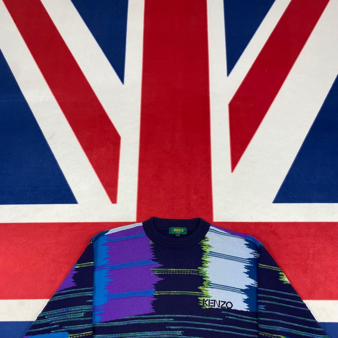 겐조 골프 니트 3 실측 M-L  상품이미지2