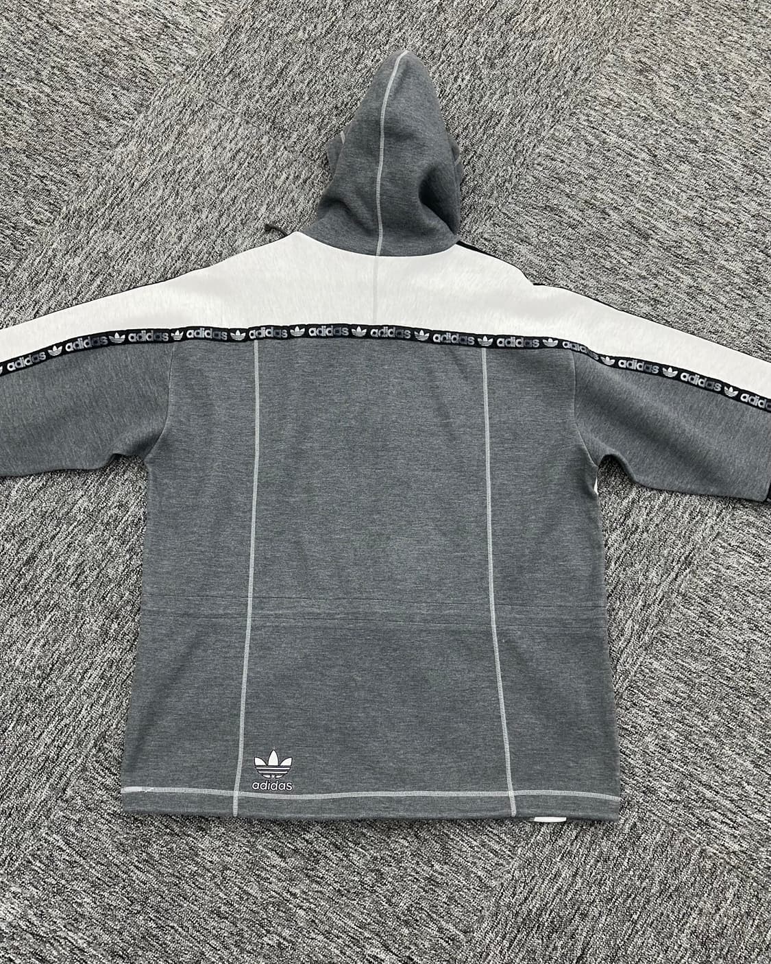 (큰L)80~90'S 아디다스 빅로고 후드-M1082 상품이미지6