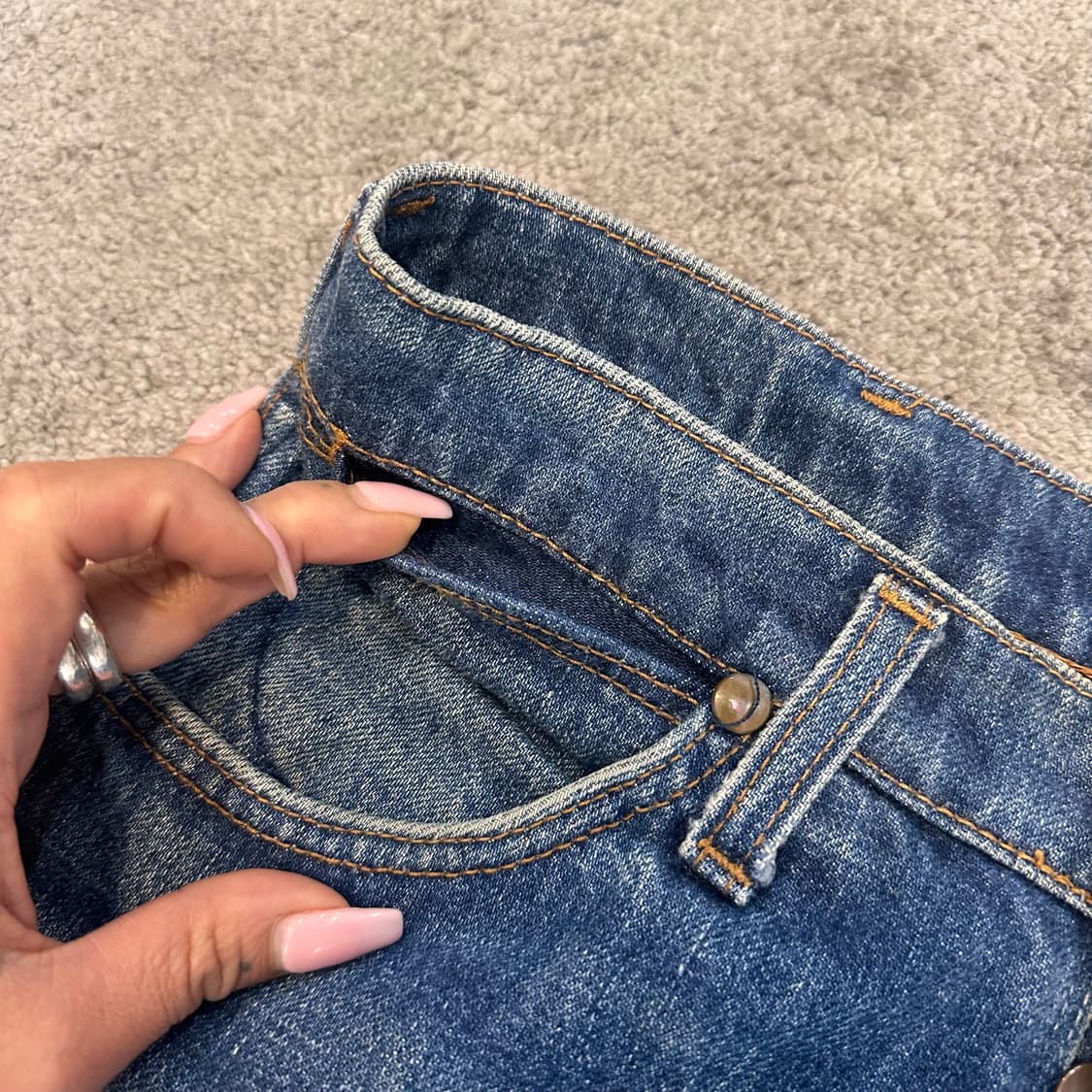 랭글러 웨스턴 웨어 하이라이즈 데님 팬츠(30) 상품이미지10