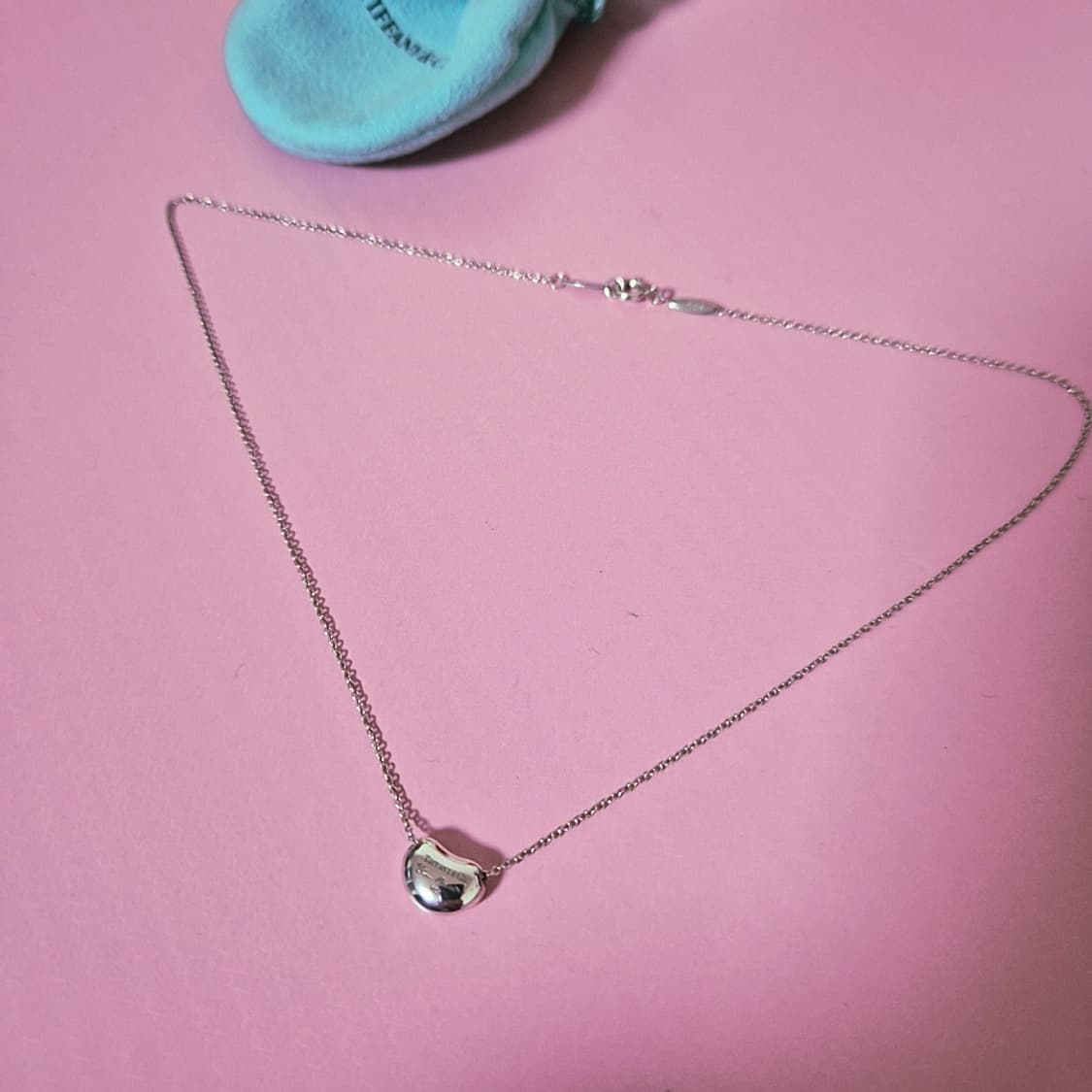 티파니 한정판 각인모델 빈 목걸이 11mm 상품이미지1
