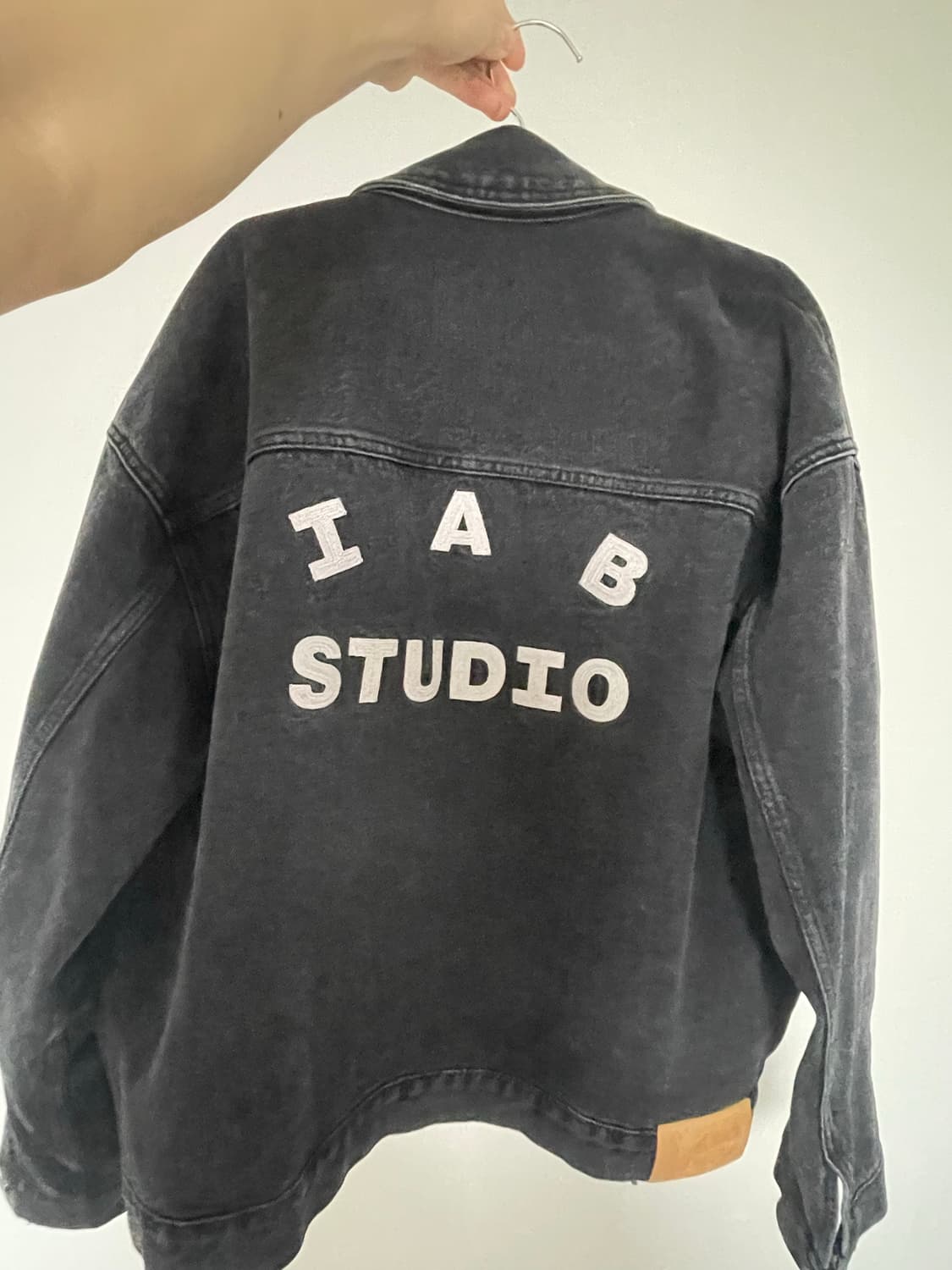 아이앱 스튜디오 x 리 데님 자켓 블랙 IAB Studio x Lee D 상품이미지6