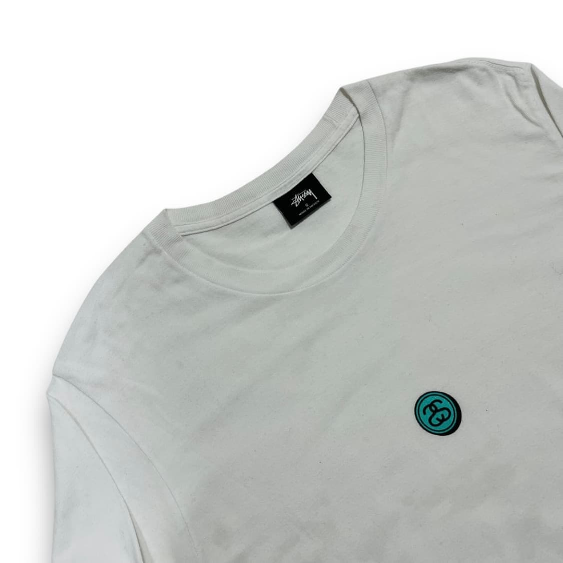 스투시 스몰 민트 로고 화이트 롱 슬리브 상품이미지2