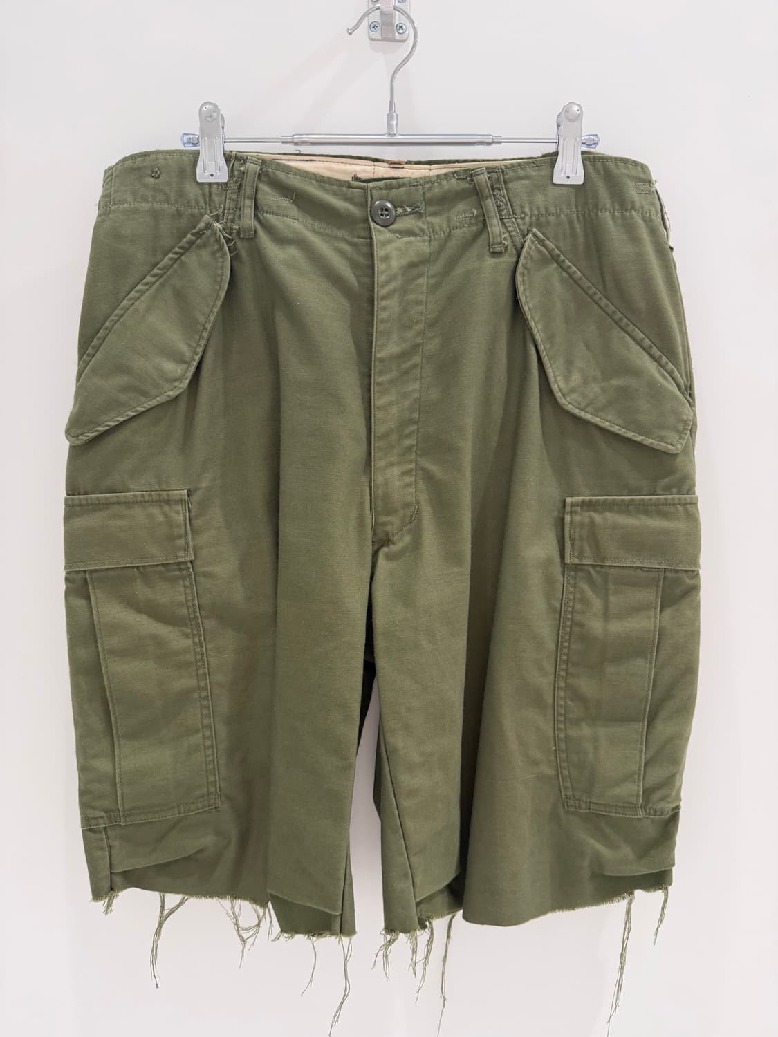60‘s US ARMY M-65 컷오프 쇼츠 상품이미지1