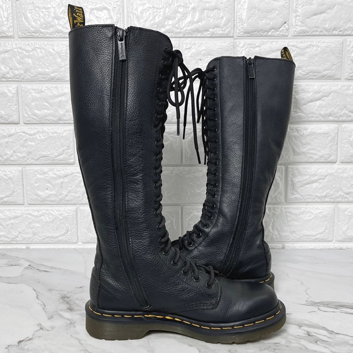 닥터마틴 1B60 버지니아 롱부츠 블랙 230 UK4 상품이미지4