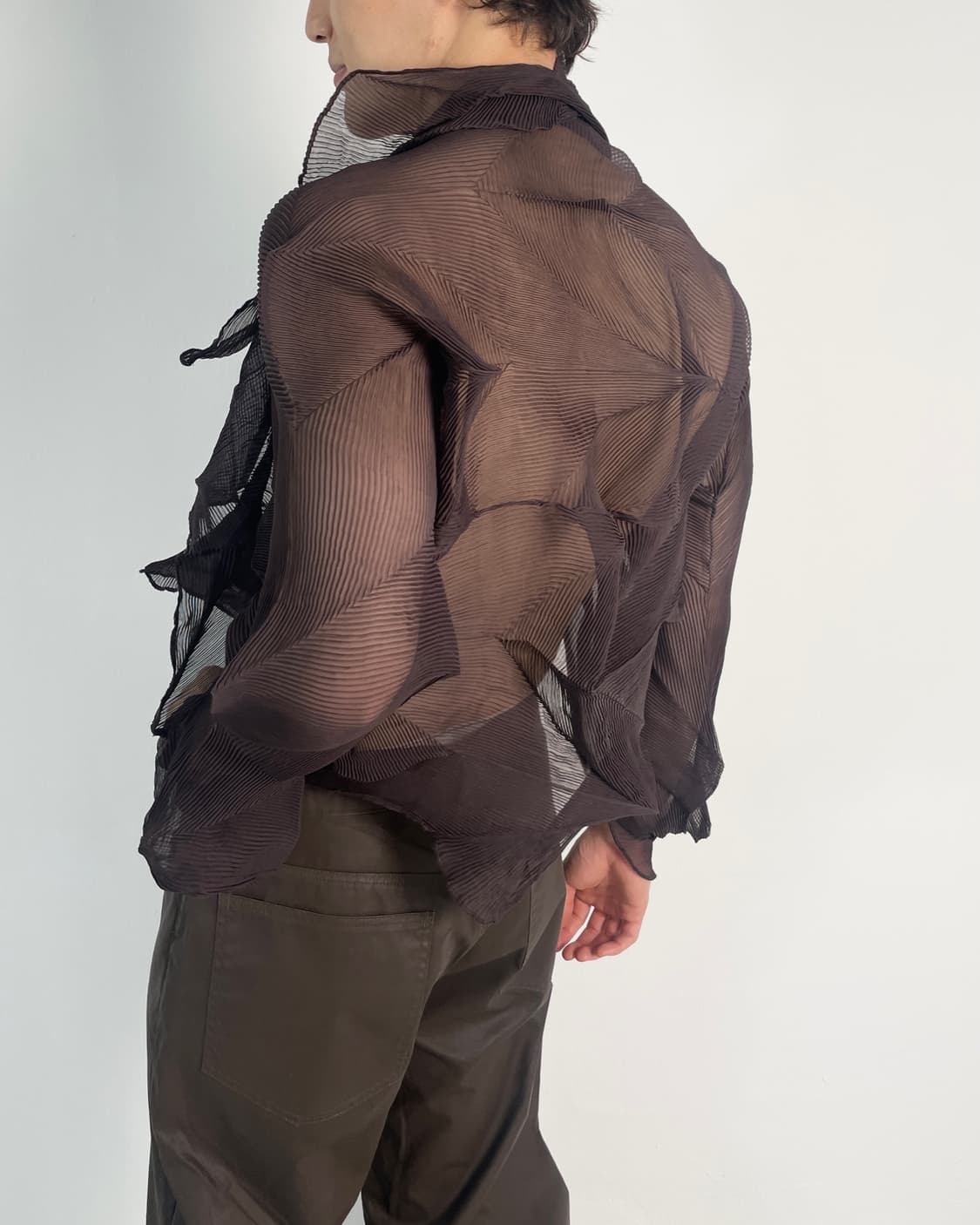 vintage solid drape pleats 상품이미지7