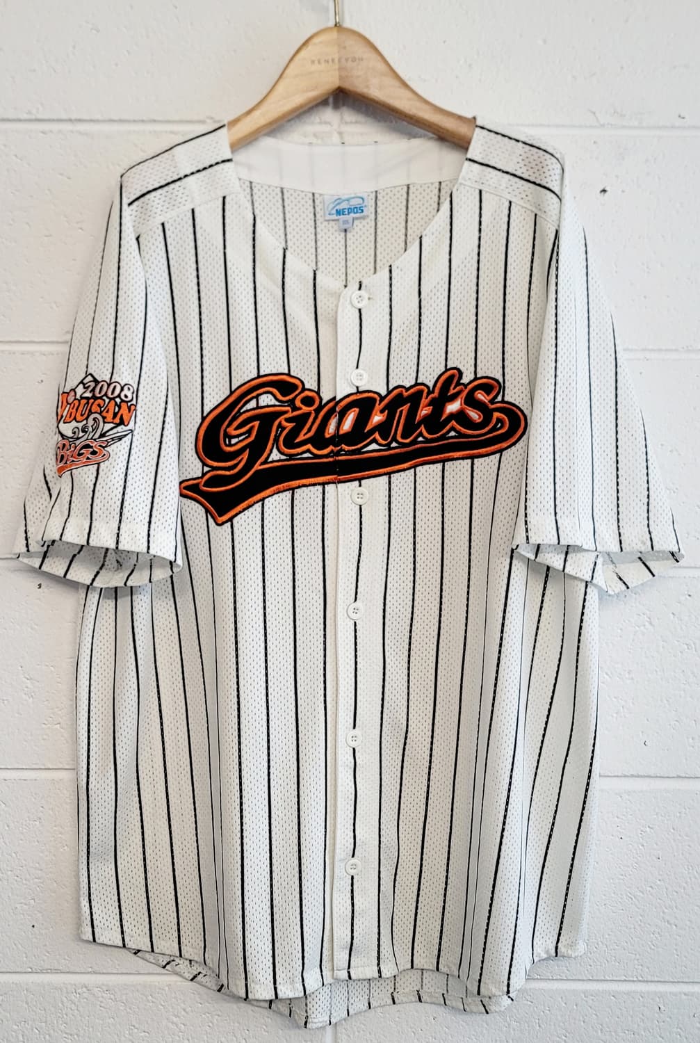 [105~슬림110] 네포스 롯데자이언츠 올드 홈 유니폼 판매합니다. 상품이미지1