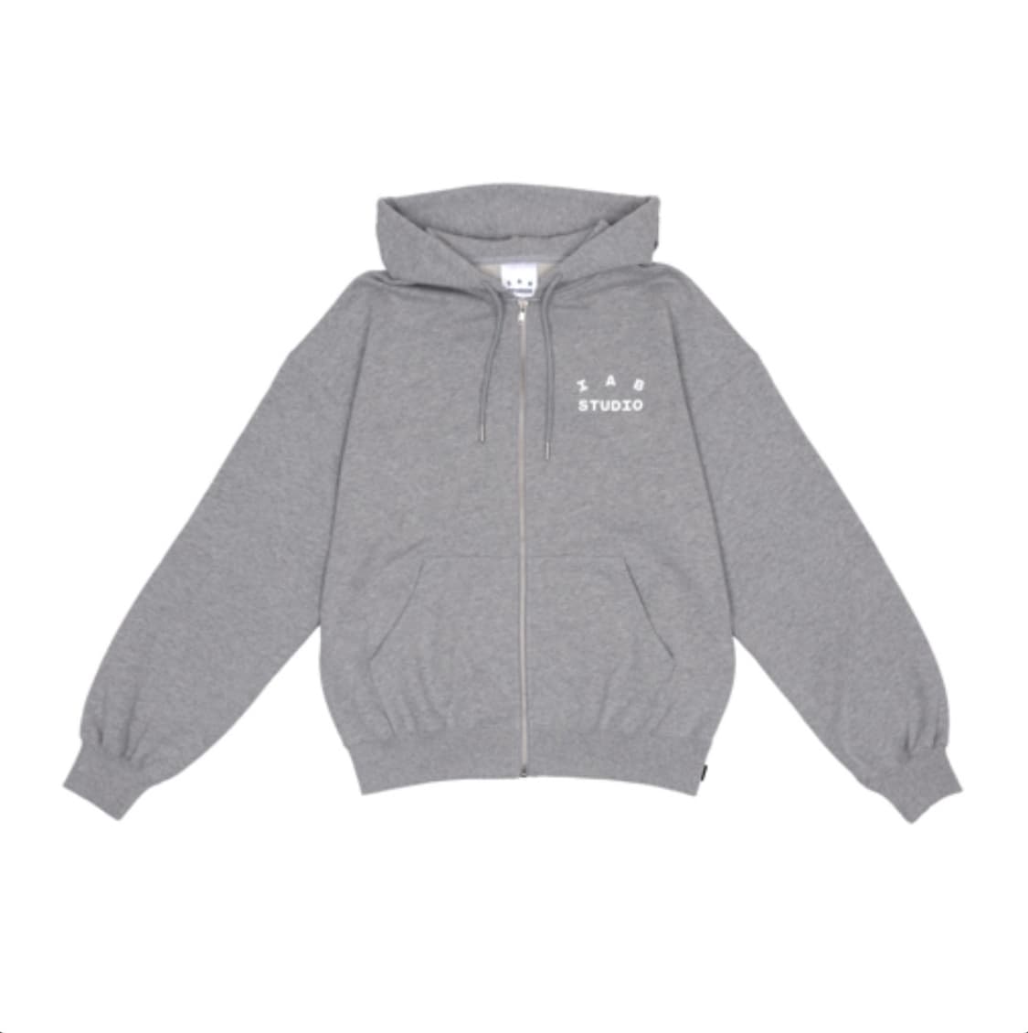[XL] 아이앱 스튜디오 후드 집업 그레이 새제품 상품이미지1