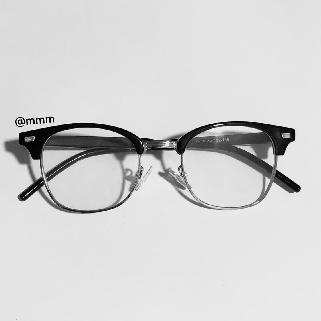 (Unisex)분위기 전환 하금테 아이웨어 상품이미지7