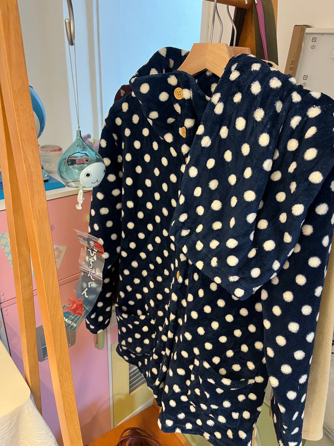 네이비 도트 수면 파자마 🌀 상품이미지9