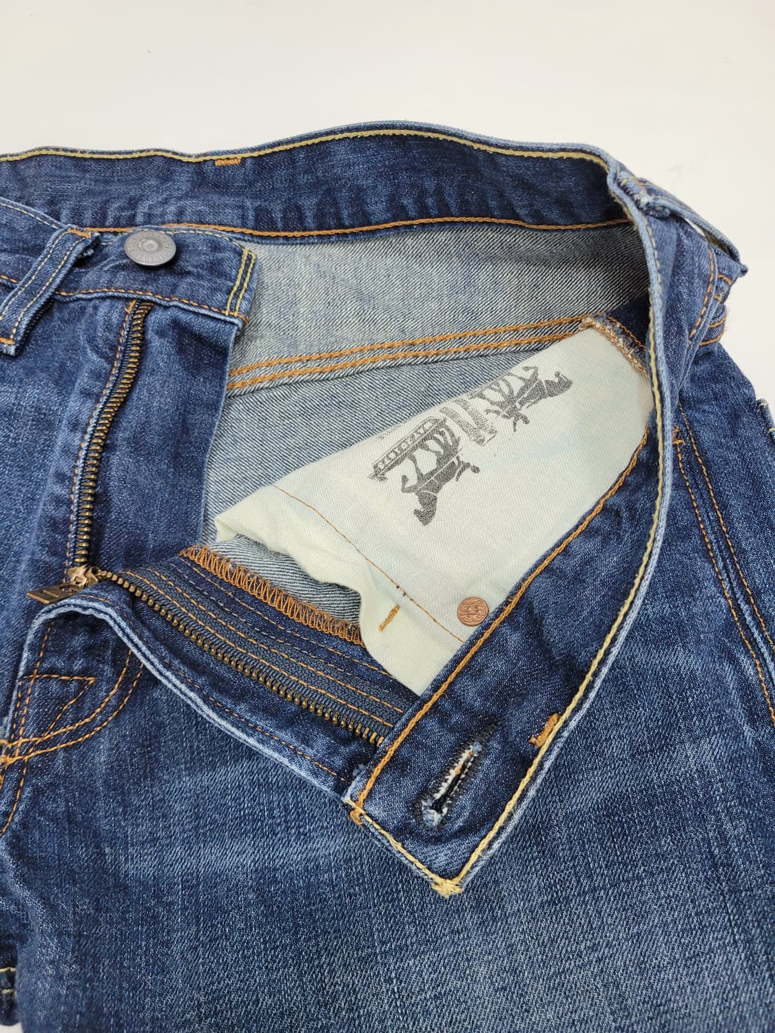 LEVI'S 리바이스 505 레귤러 스트레이트핏 데님 청바지 / 남 30 상품이미지6