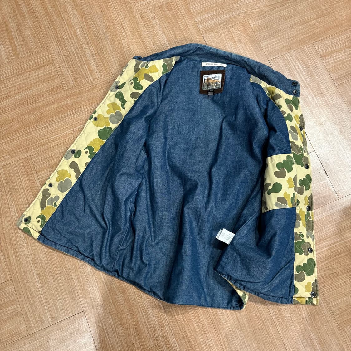 빈티지 카모 베스트 상품이미지9