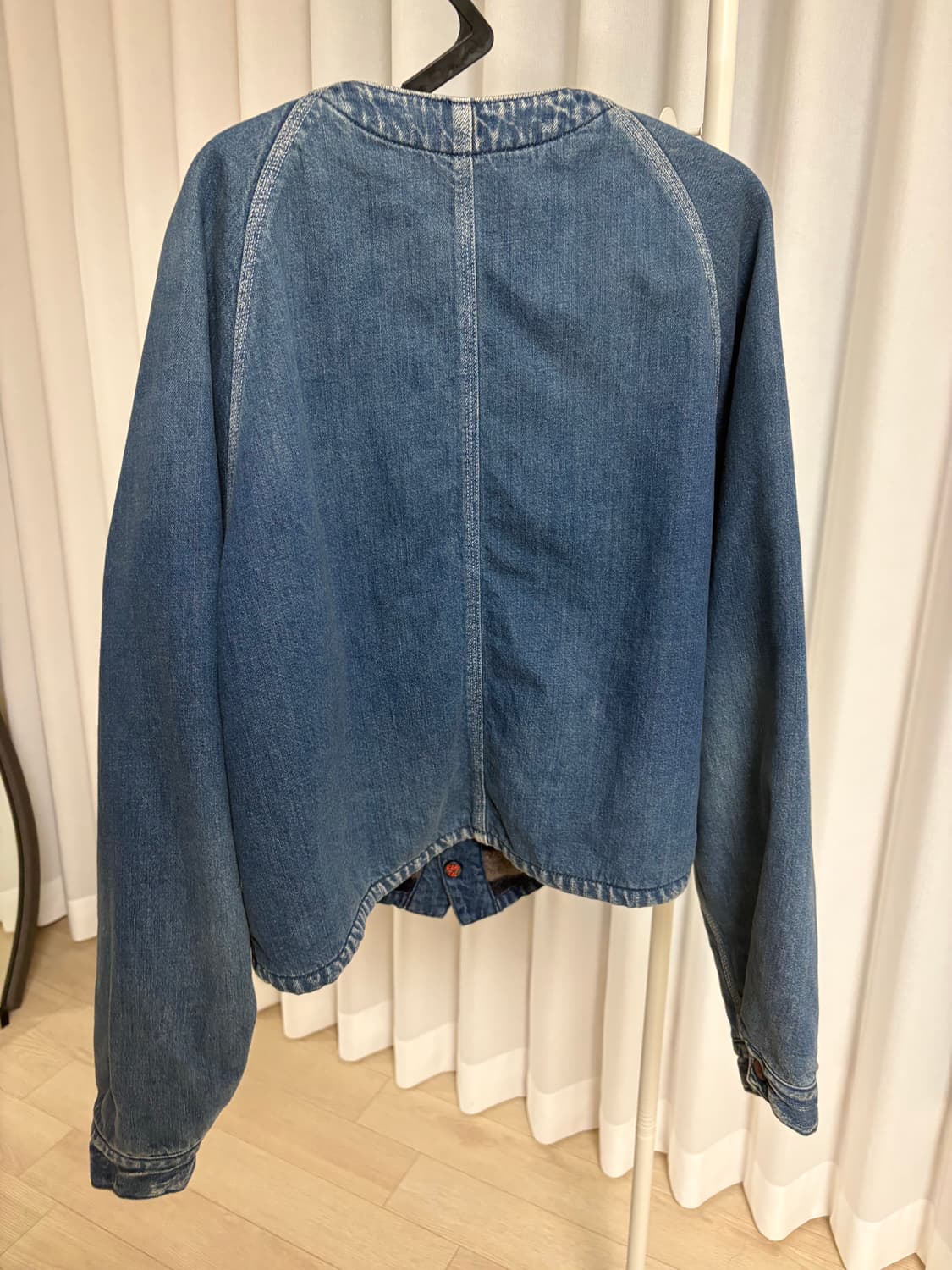 캐피탈 11.5온즈 데님 코니보위 라이닝 레일로드 자켓 인디고 상품이미지2