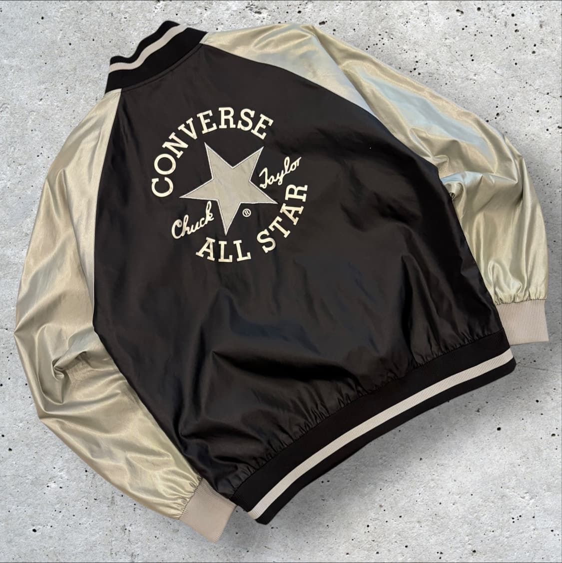 [100] 컨버스 올스타 블랙 그레이 나그랑 자켓 B814 상품이미지1