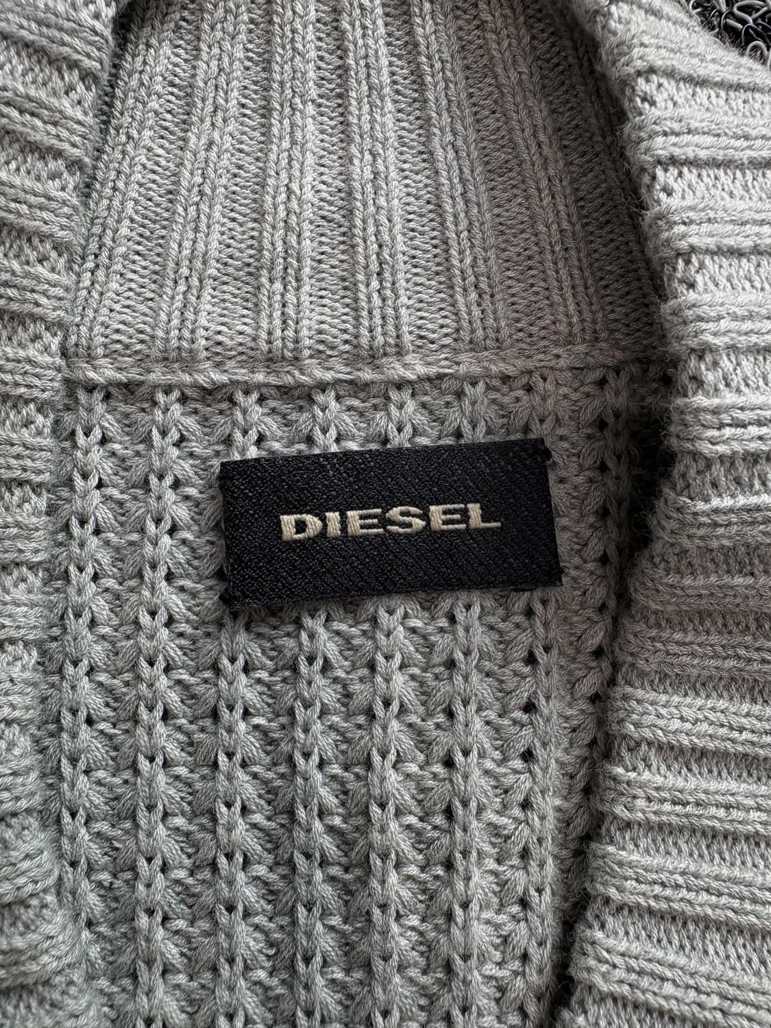 디젤 아카이브 데님 앤 니트 믹스업 집업 자켓 3638 상품이미지3