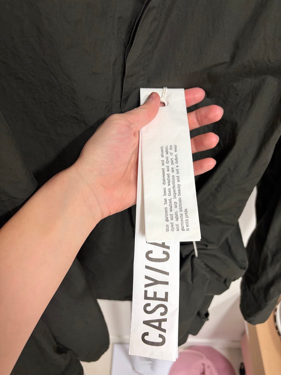 케이시케이시 casey casey 볼륨 셔츠 상품이미지3