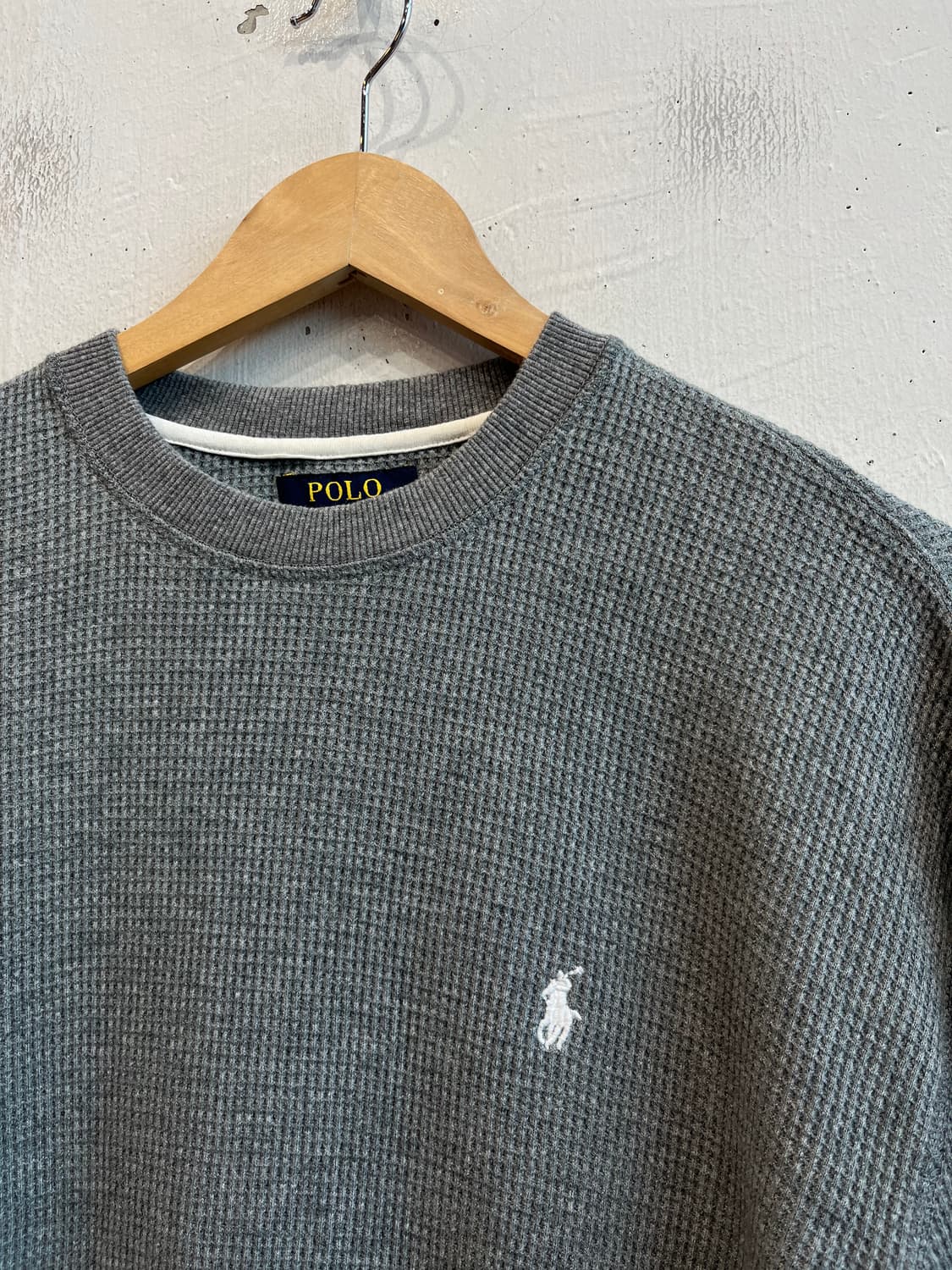 폴로랄프로렌 와플 롱슬리브 L 상품이미지2