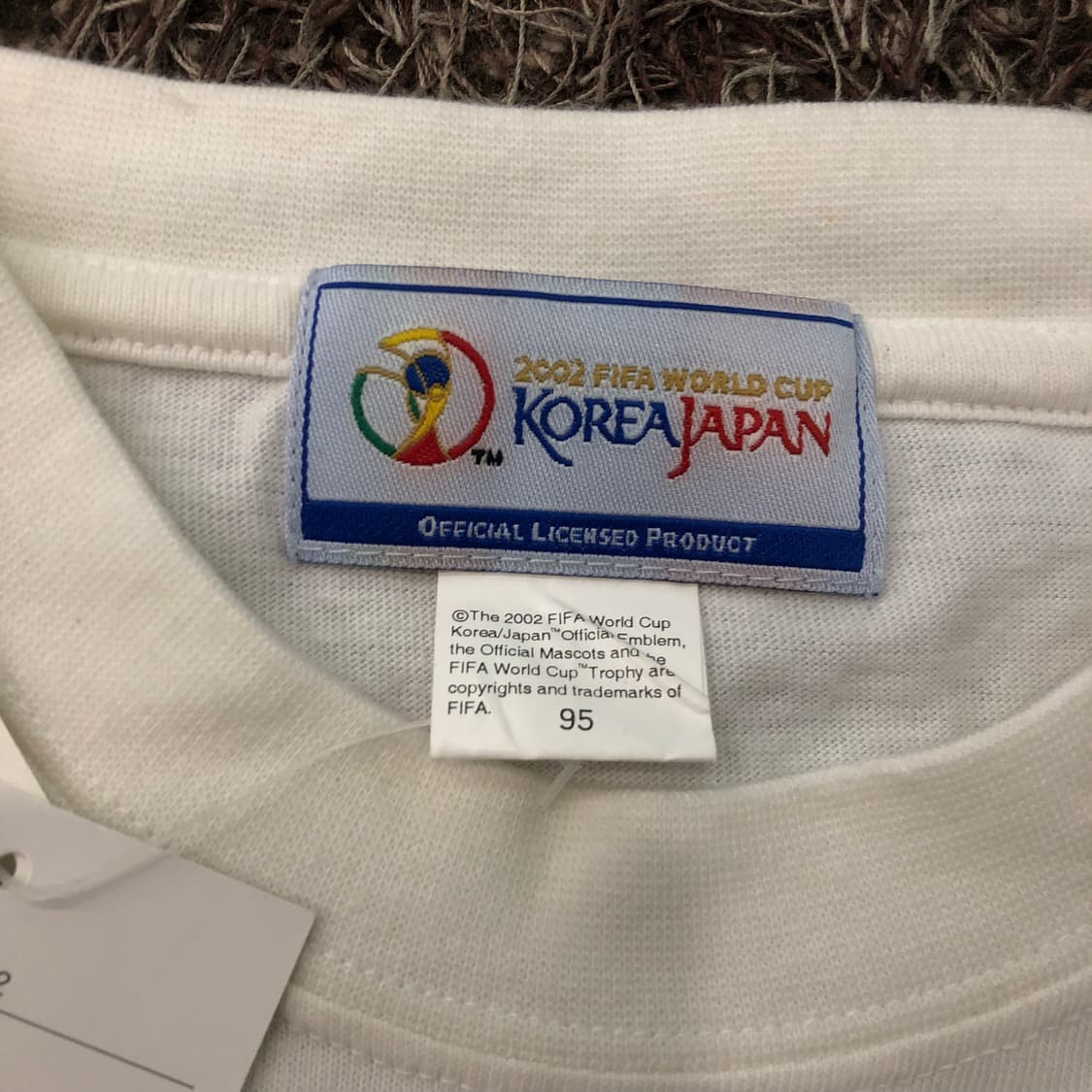 데드스탁 2002 한일 월드컵 피파 반팔 티셔츠  상품이미지4