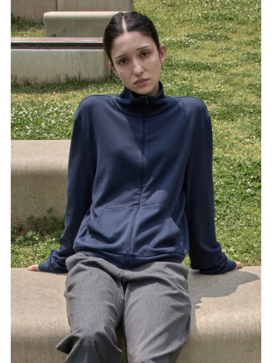 Neck zip 0사이즈 상품이미지1