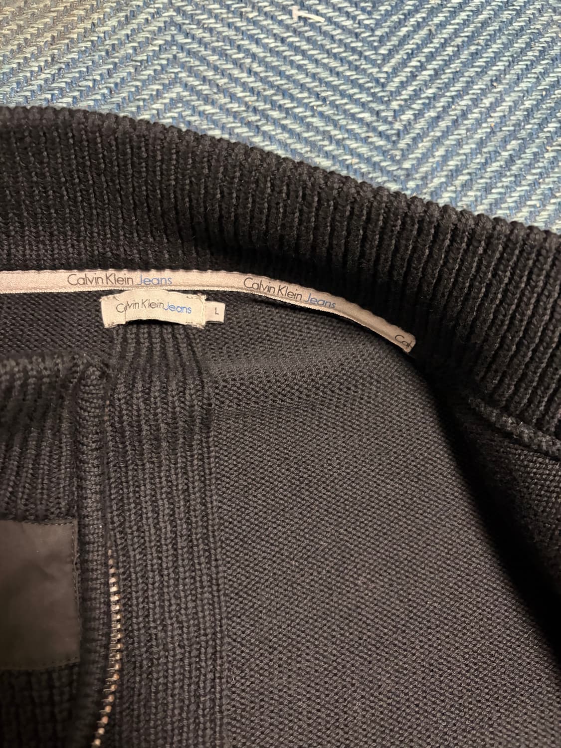 Calvin klein 니트 집업 상품이미지7